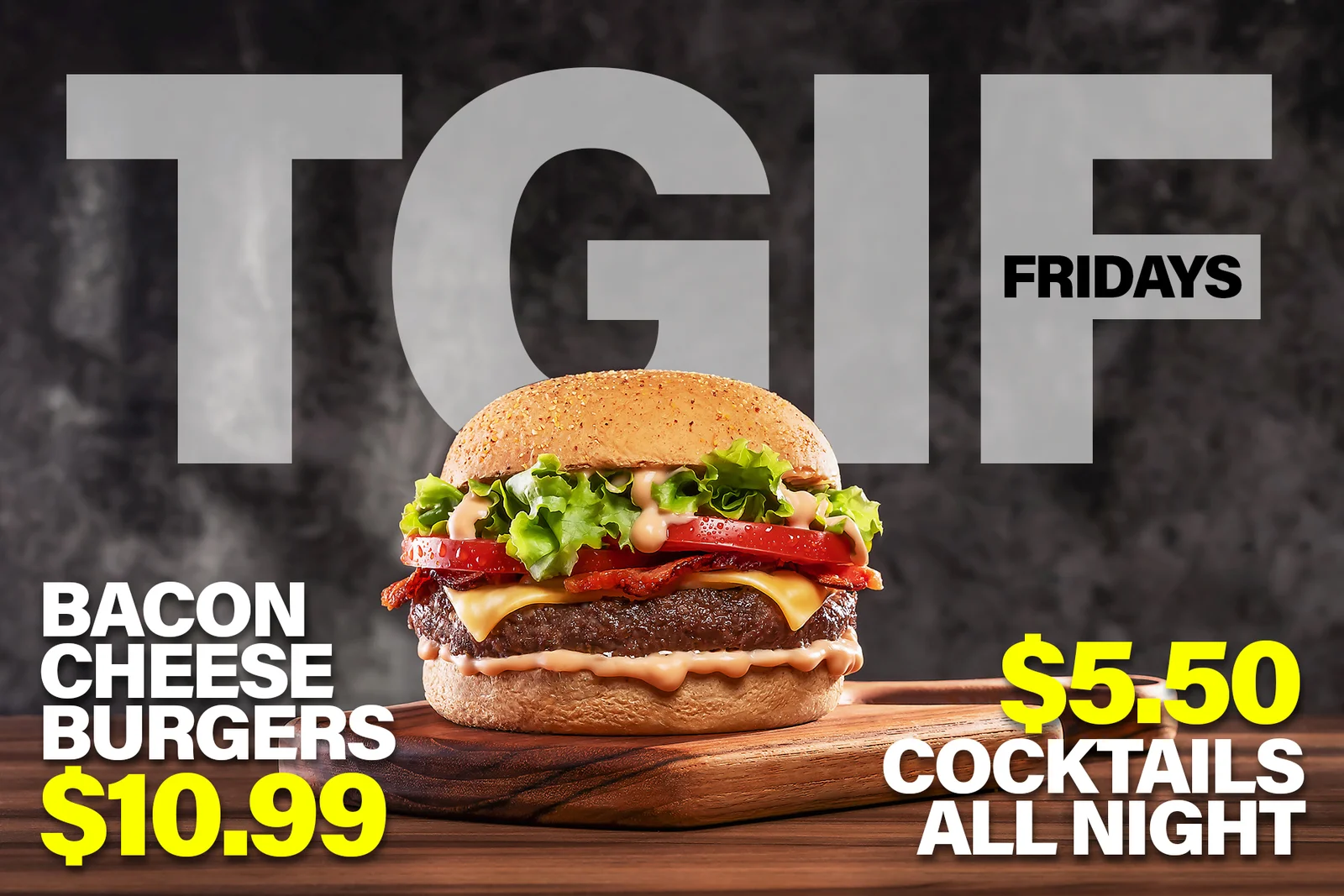 Burger specials at Cowboys Taphouse Castleridge Calgary