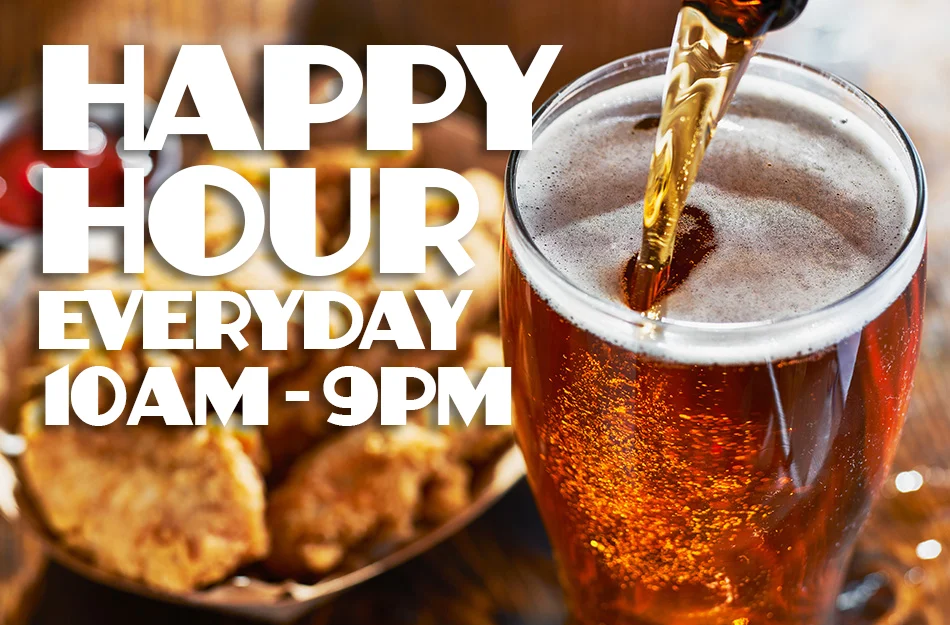 Happy hour drink specials at Cowboys Taphouse Castleridge Calgary